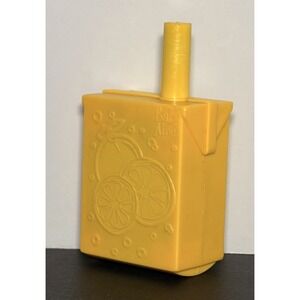 Hasbro Baby Alive Replacement Yellow Juice Box, Snackin' Sara RARE